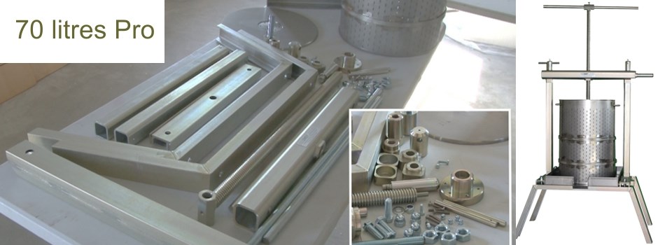 Vente de pressoir à miel en kit