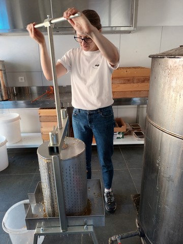 Le miel pressé ? Goûtez-le, dégustez-le ! jamais vous ne trouverez d'aussi bon miels